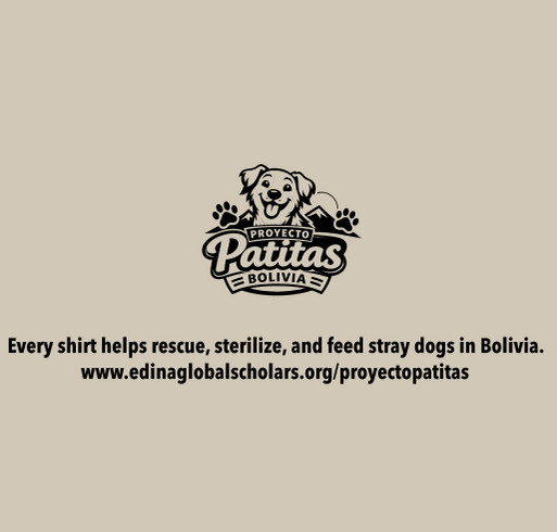 Angel's Shirt | Proyecto Patitas shirt design - zoomed