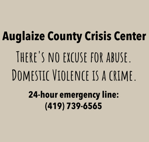 Movement Mamas x Auglaize County Crisis Center shirt design - zoomed