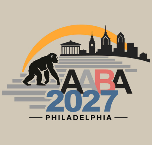 AABA 2027 Philadelphia, PA shirt design - zoomed