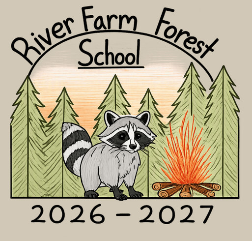 River Farm Forest School T-Shirt Fundraiser shirt design - zoomed