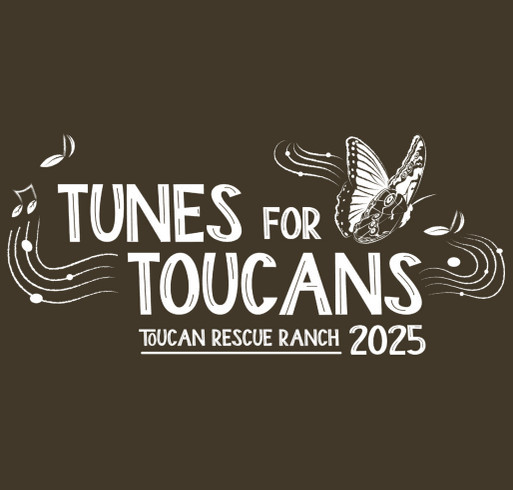 Tunes for Toucans 2025 shirt design - zoomed