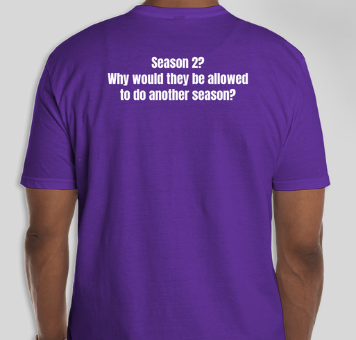 Beyond ArtLess Season 2 Fundraiser - unisex shirt design - back
