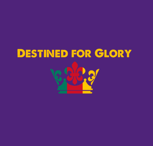 Destined for Glory shirt design - zoomed