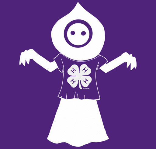 Flatwoods Monster goes to Camp shirt design - zoomed