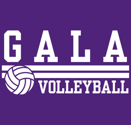 GALA CIF Volleyball TShirts shirt design - zoomed