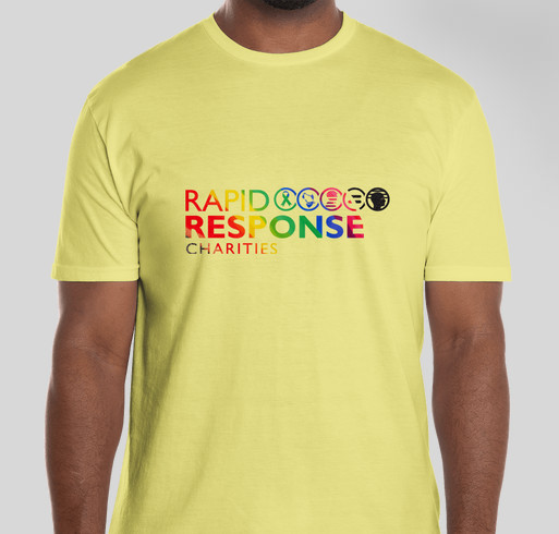 Show your PRIDE Fundraiser - unisex shirt design - front
