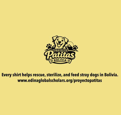 Lorenzo's Shirt | Proyecto Patitas shirt design - zoomed