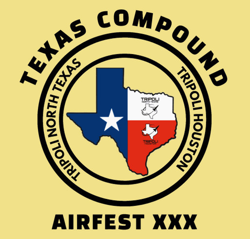 Texas Compound AirFest XXX shirt design - zoomed