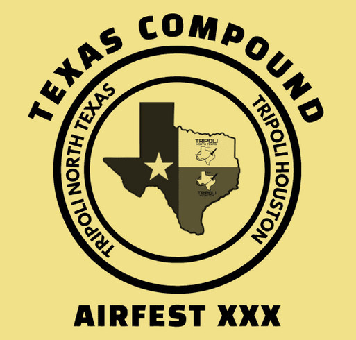 Texas Compound AirFest XXX shirt design - zoomed