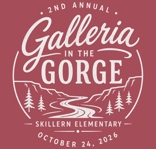 Skillern PTO Galleria Fundraiser shirt design - zoomed