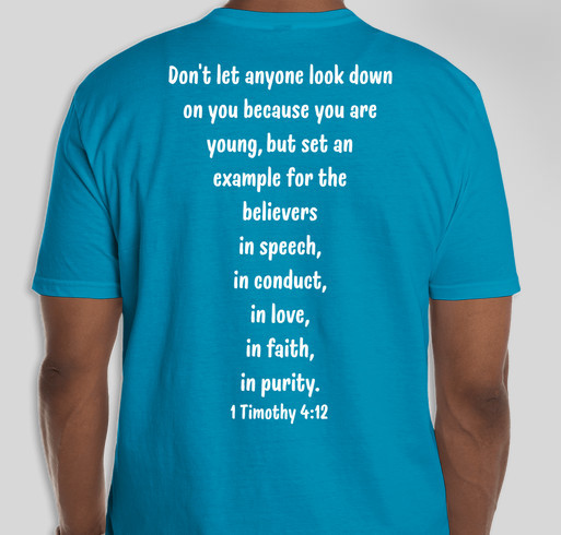 Crosspoint Youth T-Shirt Sale Fundraiser - unisex shirt design - back