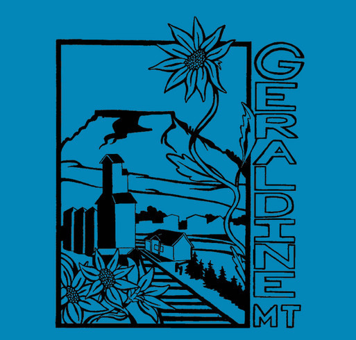 Geraldine Close Up Fundraiser shirt design - zoomed