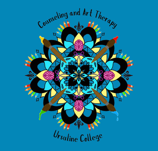 Ursuline's Chi Alpha Theta Student Chapter of Chi Sigma Iota (CSI) Fundraiser shirt design - zoomed