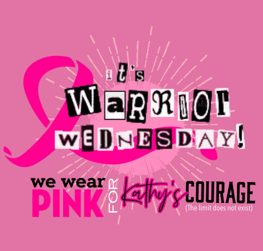 Kathy’s Courage! shirt design - zoomed