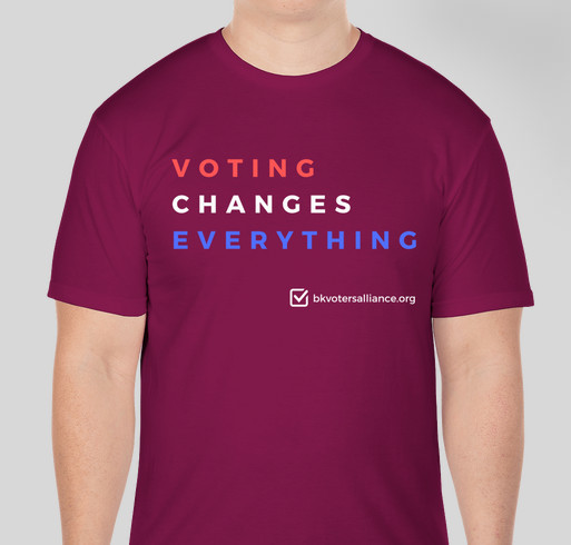 Support Brooklyn Voters Alliance! Fundraiser - unisex shirt design - front