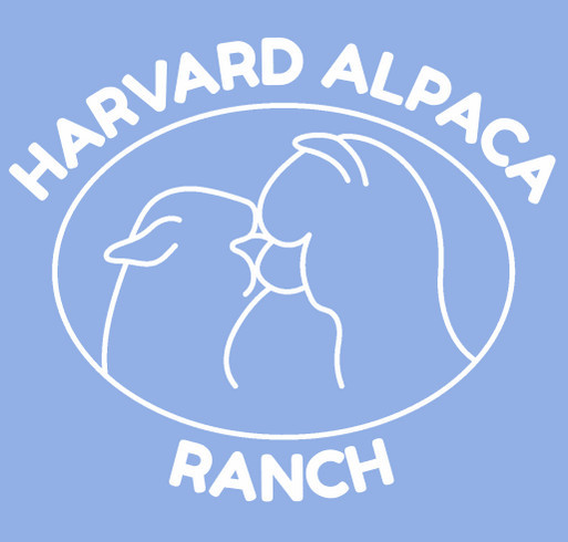 Support 10 Years of Harvard Alpaca Ranch shirt design - zoomed