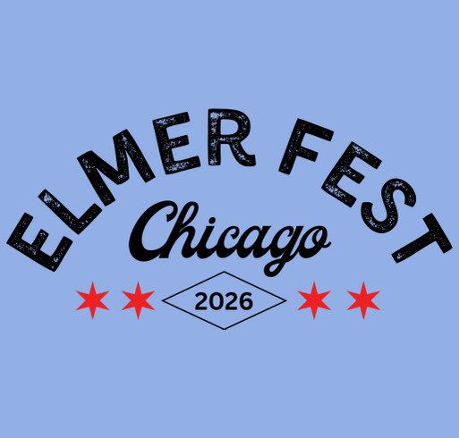 Elmer Fest shirt design - zoomed