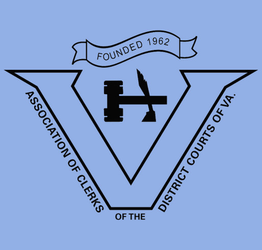 T-Shirt Fundraiser to Support Virginia District Court Clerks Annual Conference shirt design - zoomed