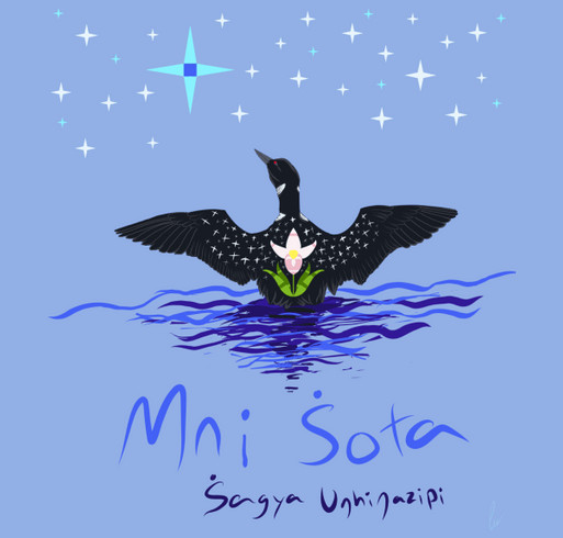 Community Action in response to the crisis in Mni Sota. shirt design - zoomed