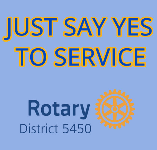 New District 5450 Rotarian Shirts shirt design - zoomed