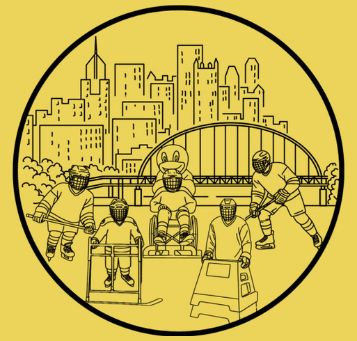 Pittsburgh Emperors Special Hockey Fundraiser shirt design - zoomed