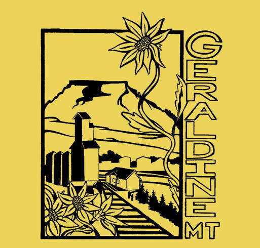 Geraldine Close Up Fundraiser shirt design - zoomed