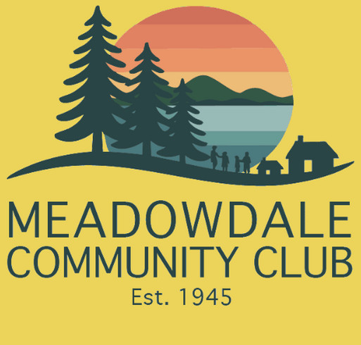 Support Meadowdale Community Club shirt design - zoomed