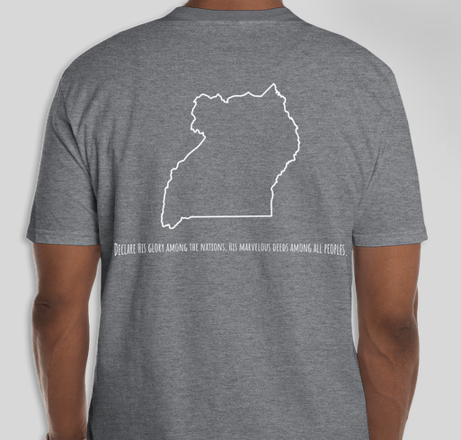 Uganda Mission 2024 Fundraiser - unisex shirt design - back
