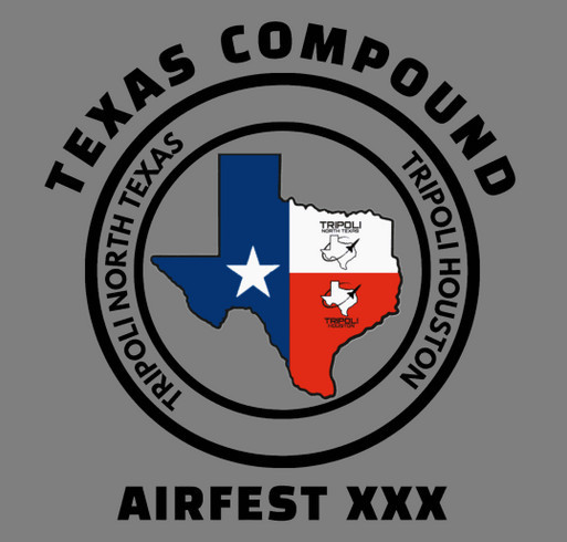 Texas Compound AirFest XXX shirt design - zoomed