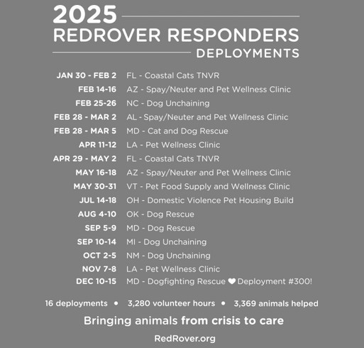 RedRover Responders 2025 Collector's T-shirt shirt design - zoomed