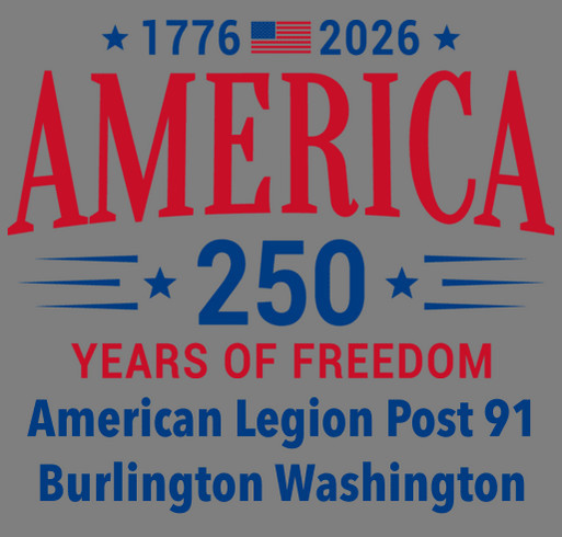 American Legion Post 91 Veterans Relief shirt design - zoomed