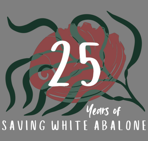 Summer 2026 T-Shirt Fundraiser - Team White Abalone shirt design - zoomed