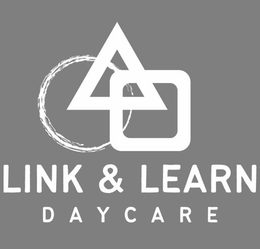 Link & Learn Daycare Fundraiser shirt design - zoomed