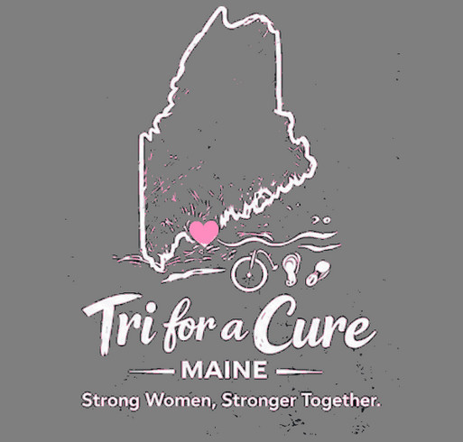 Support Maine Cancer Foundation and Tri for a Cure with Anne shirt design - zoomed