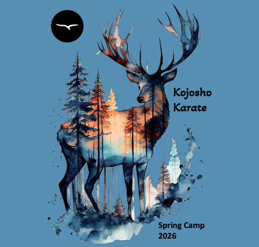 Kojosho Karate Spring Camp shirt design - zoomed