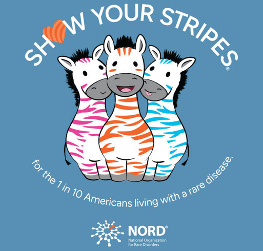 SHOW YOUR STRIPES shirt design - zoomed