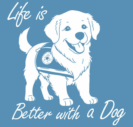 Service Dog for Elijah shirt design - zoomed