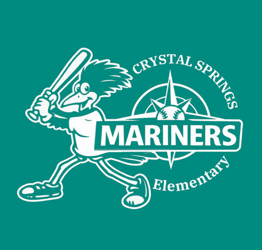 Crystal Springs Elementary Mariners Gear shirt design - zoomed