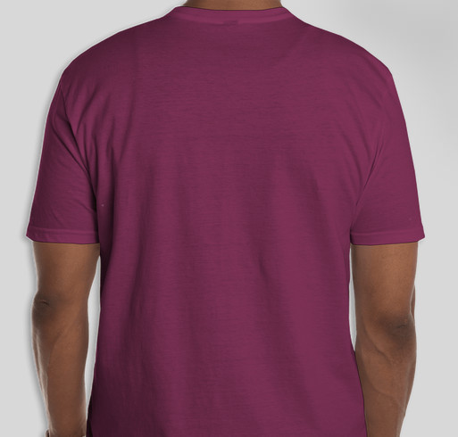 Rebel to the Core! Fundraiser - unisex shirt design - back