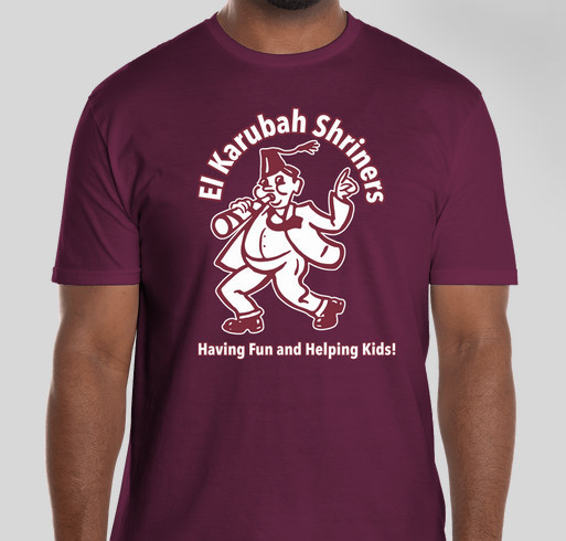 El Karubah Shriners April 2024 Fundraiser - unisex shirt design - front