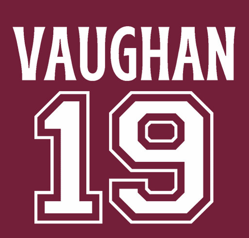 Wayne's Team - Strike Out Cancer (Wayne Vaughan) shirt design - zoomed