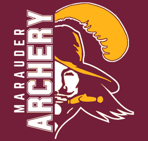 Meigs Marauder Archery shirt design - zoomed