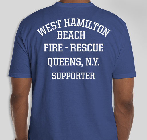 A Fundraiser for The West Hamilton Beach Volunteer Fire Dept. & Ambulance Fundraiser - unisex shirt design - back