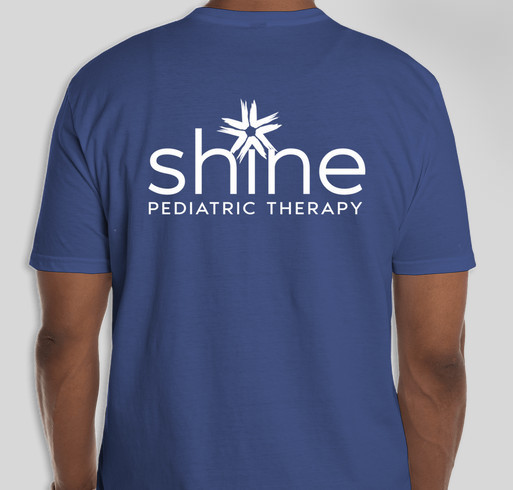 Shine Bright Outdoor Equipment Fundraiser - unisex shirt design - back