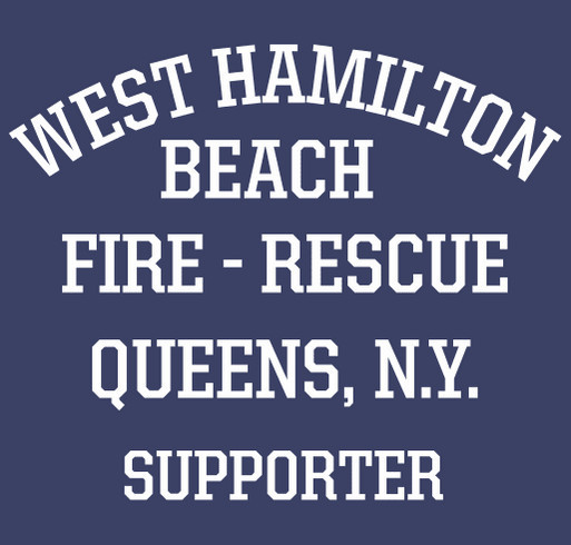 A Fundraiser for The West Hamilton Beach Volunteer Fire Dept. & Ambulance shirt design - zoomed