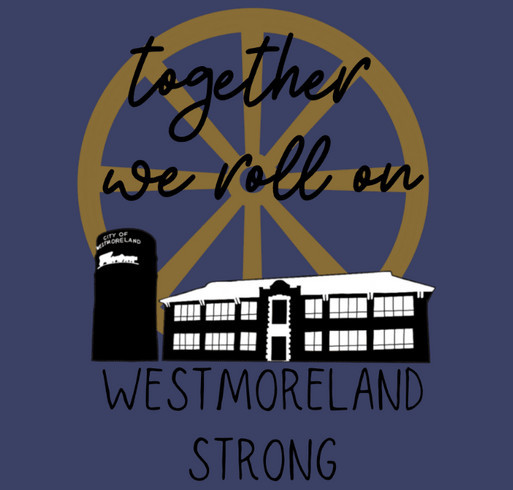 Westmoreland Tornado Community Relief Fundraiser shirt design - zoomed
