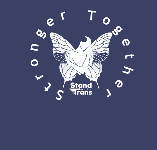It is PRIDE season and we want to show we are Stronger Together! shirt design - zoomed