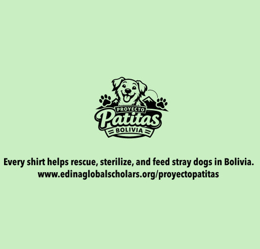Sucre's Shirt | Proyecto Patitas shirt design - zoomed