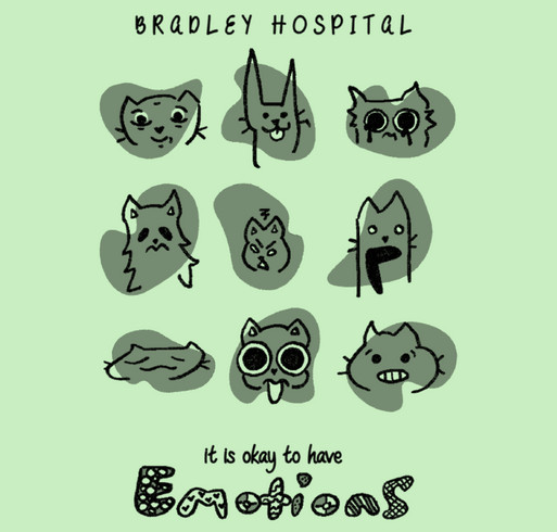 Bradley Hospital Creative Expressions Committee's Annual T-Shirt Campaign shirt design - zoomed