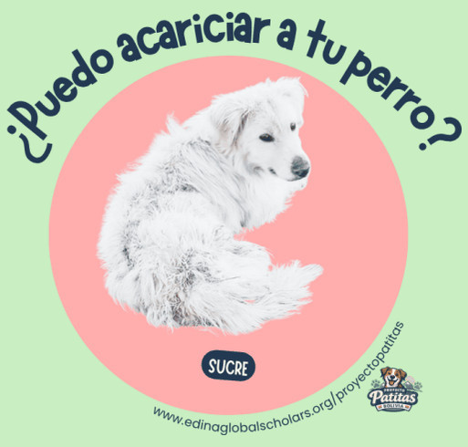 Sucre's Shirt | Proyecto Patitas shirt design - zoomed